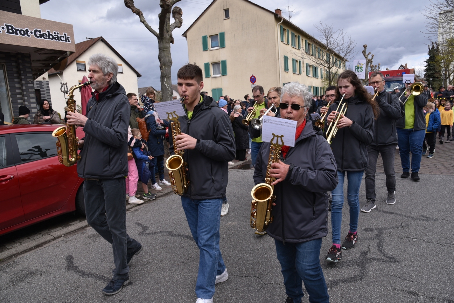 Live-Musik gab es vom Musikverein Oftersheim und Plankstadt.