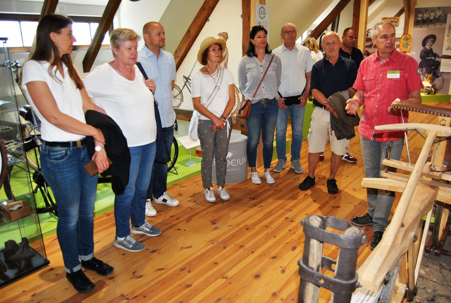 Ein Museumsbesuch stand auch auf dem Programm.